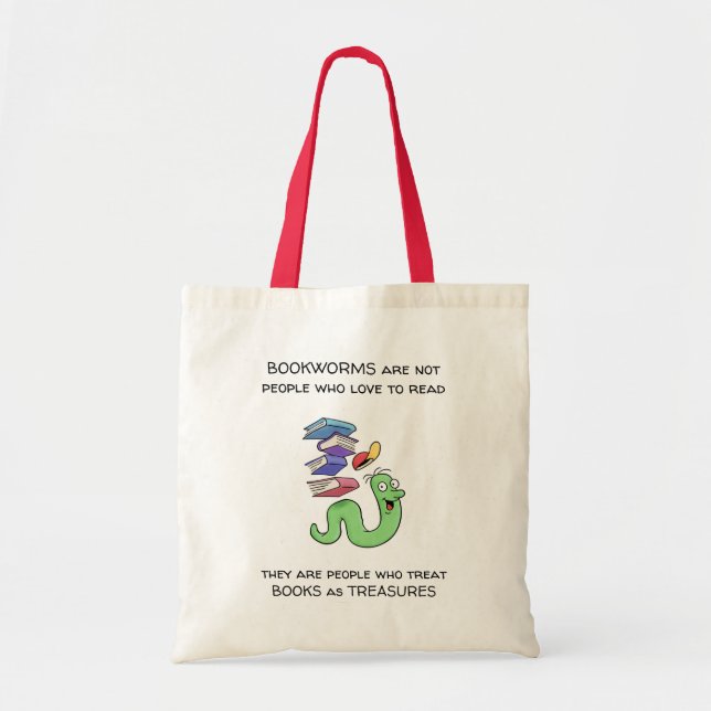 Bolso De Tela Los Libreros Son Personas Que Tratan Los Libros Co (Frente)