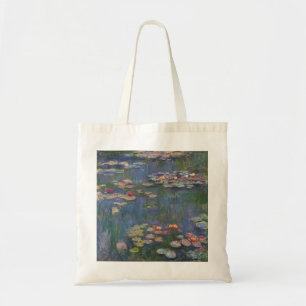 Bolso De Tela Los lirios de agua de Claude Monet