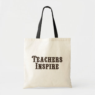 Bolso De Tela Los maestros inspiran