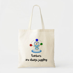 Bolso De Tela Los maestros siempre están haciendo malabares