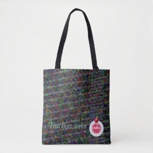 Bolso De Tela Los maestros sirven alimento para el pensamiento.