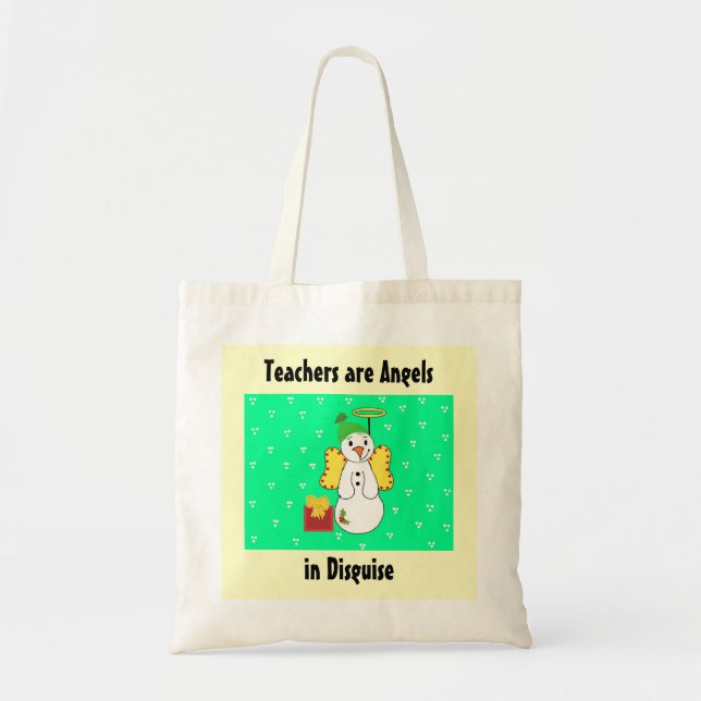 Bolso De Tela Los maestros son increíbles (Frente)