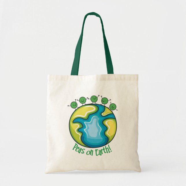 Bolso De Tela Los mares en la Tierra (Frente)