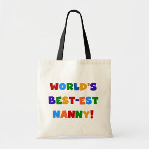 Bolso De Tela Los mejores regalos de nana del mundo para los col