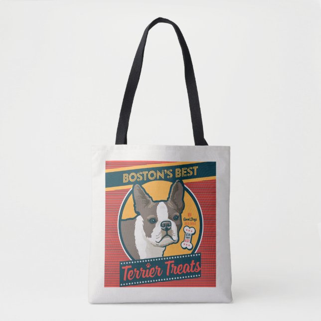 Bolso De Tela Los mejores tratamientos de Boston (Anverso)
