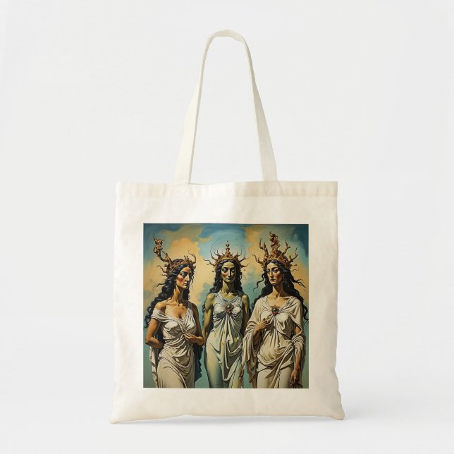 Bolso De Tela Los Moirai (Frente)