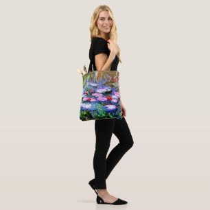 Bolso De Tela Los Nenufares, de Claude Monet,