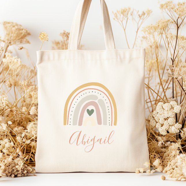 Bolso De Tela Los niños llaman Boho Pastel Tones de la Tierra (Subido por el creador)