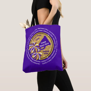 Bolso De Tela Los nombres de TODA LA animadora en los regalos