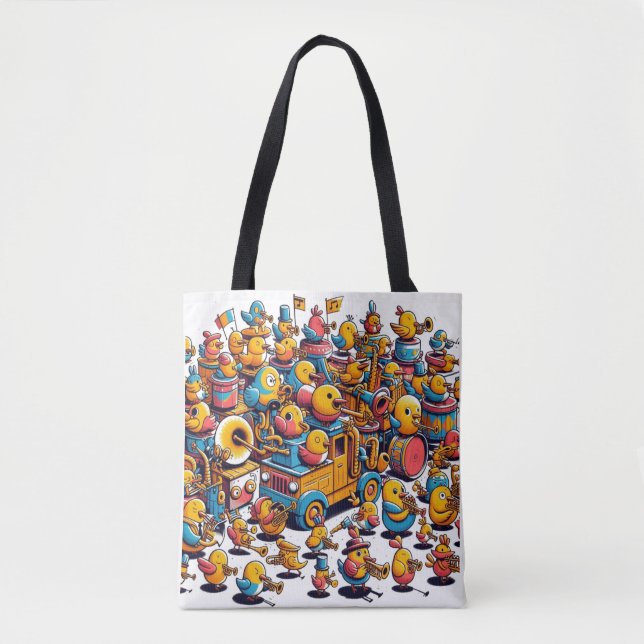 Bolso De Tela Los pájaros Tintamare (Anverso)