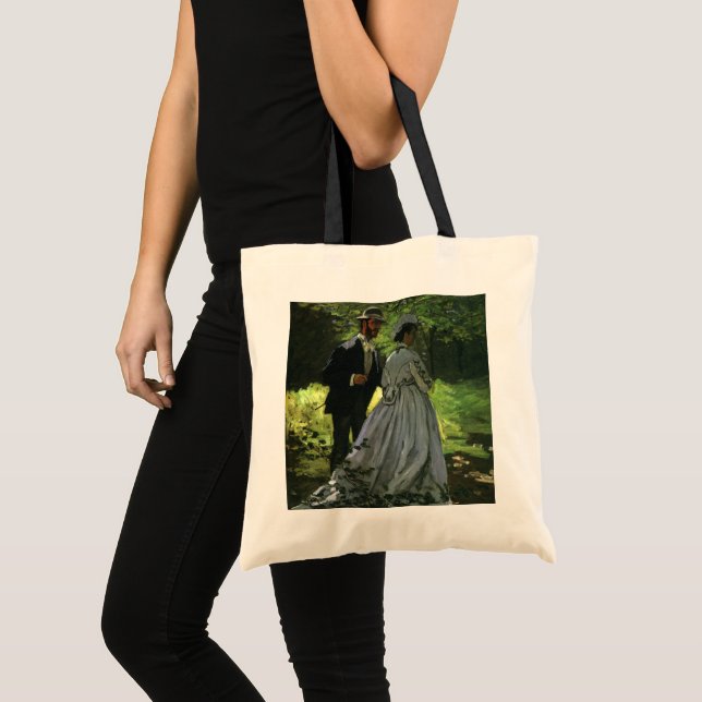 Bolso De Tela Los paseantes, también conocidos como The Stroller (Anverso (producto))