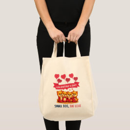 Bolso De Tela los perros adorables de Pomerania