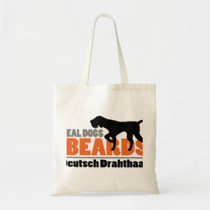 Bolso De Tela Los perros reales tienen barbas - Deutsch