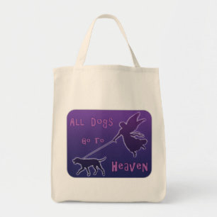Bolso De Tela Los Perros Van Al Cielo