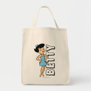 Bolso De Tela Los Picapiedra   Betty Rubble