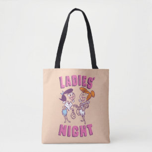 Bolso De Tela Los Picapiedra   Betty & Wilma - Noche de damas
