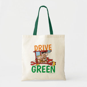 Bolso De Tela Los Picapiedra   Fred y Barney - Drive Green