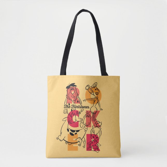 Bolso De Tela Los Picapiedra | ROCKER (Anverso)
