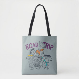 Bolso De Tela Los Picapiedra   Viaje por carretera