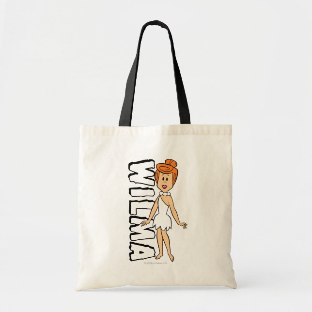 Bolso De Tela Los Picapiedra | Wilma Flintstone (Frente)
