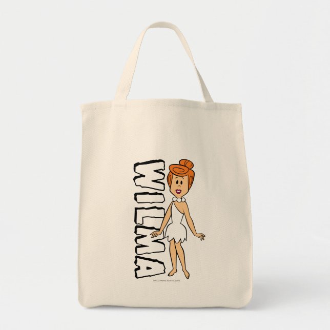 Bolso De Tela Los Picapiedra | Wilma Flintstone (Frente)