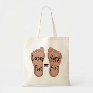 Bolso De Tela Los pies del baile son pies felices