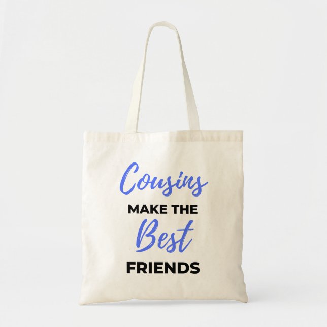Bolso De Tela Los Primos Hacen Los Mejores Amigos 2 (Frente)