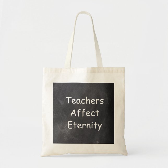 Bolso De Tela Los profesores afectan el regalo de diseño de medi (Frente)