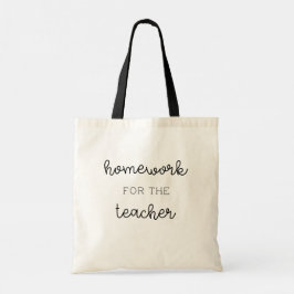 Bolso De Tela ¡Los profesores también tienen tareas domésticas! 