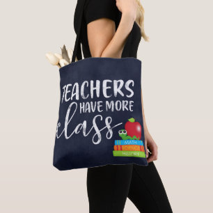 Bolso De Tela Los profesores tienen más clase