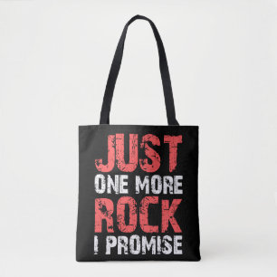 Bolso De Tela Los regalos de geología sólo una roca más, lo p