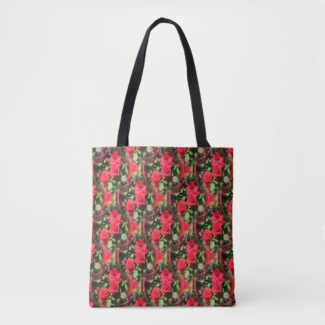 Bolso De Tela Los rosas son rojos... (Anverso)