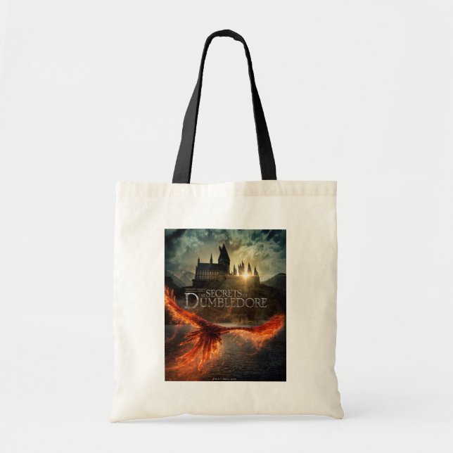 Bolso De Tela Los secretos del Poster teatral de Dumbledore (Frente)