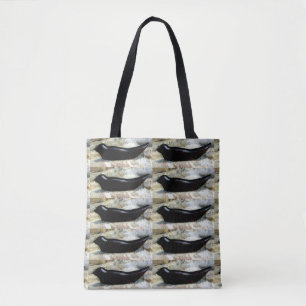 Bolso De Tela los sellos de puerto vararon diseño