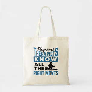 Bolso De Tela Los Terapistas Físicos Saben Todos Los Movimientos