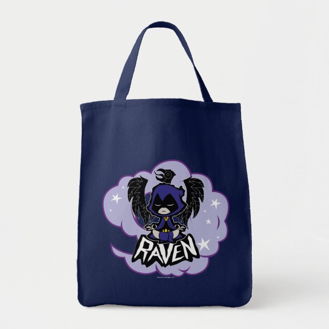 Bolso De Tela ¡Los titanes adolescentes se van! | Ataque Raven (Frente)