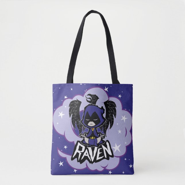 Bolso De Tela ¡Los titanes adolescentes se van! | Ataque Raven (Anverso)