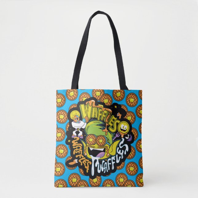 Bolso De Tela ¡Los titanes adolescentes se van! | Beast Boy Waff (Anverso)