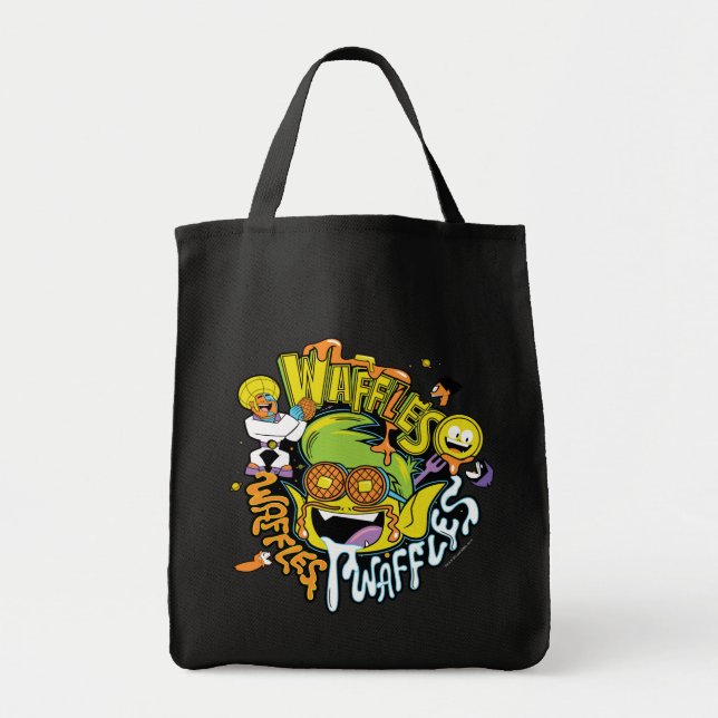 Bolso De Tela ¡Los titanes adolescentes se van! | Beast Boy Waff (Frente)