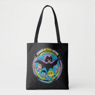 Bolso De Tela ¡Los titanes adolescentes se van! Raven "Azarath