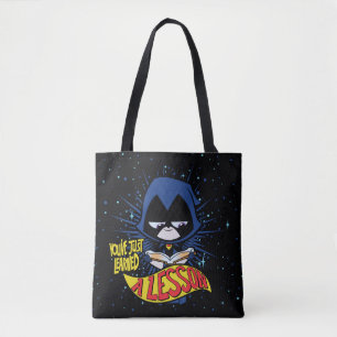 Bolso De Tela ¡Los titanes adolescentes se van!   Raven "Learned