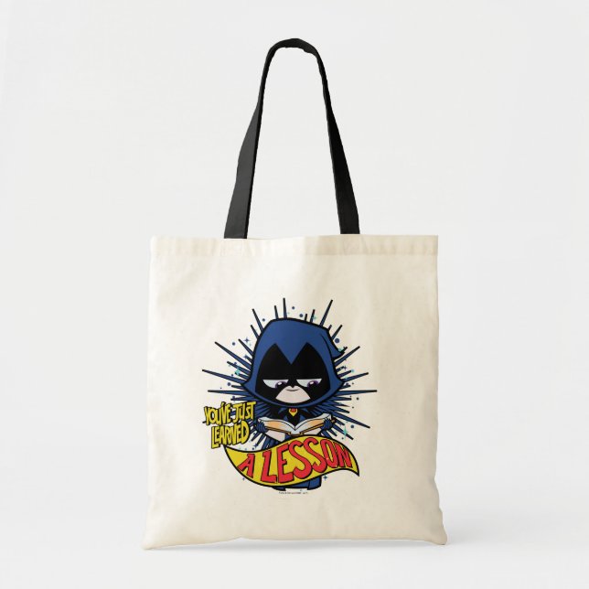 Bolso De Tela ¡Los titanes adolescentes se van! | Raven "Learned (Frente)