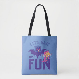 Bolso De Tela ¡Los titanes adolescentes se van!   Starfire & Rav