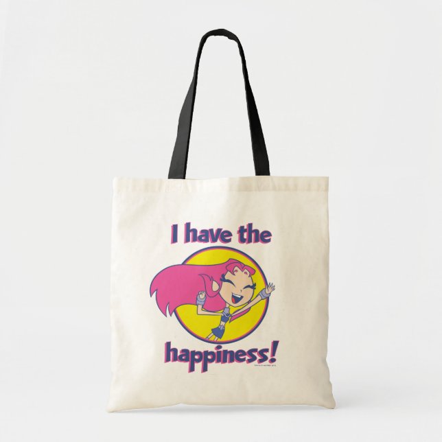 Bolso De Tela ¡Los titanes adolescentes se van! | Starfire "Teng (Frente)
