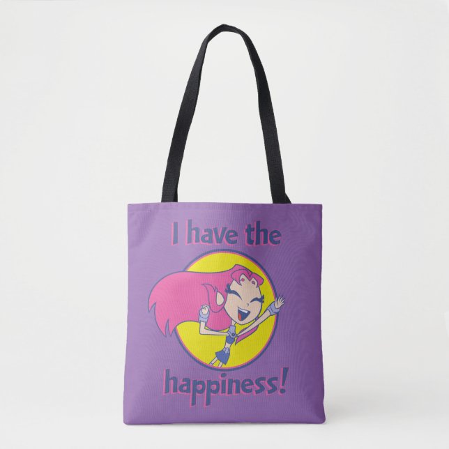 Bolso De Tela ¡Los titanes adolescentes se van! | Starfire "Teng (Anverso)