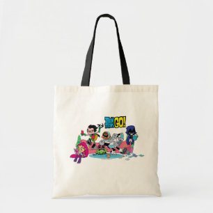 Bolso De Tela ¡Los titanes adolescentes van! acercamientos