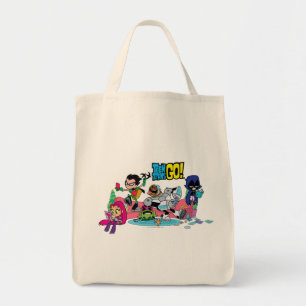 Bolso De Tela ¡Los titanes adolescentes van! acercamientos