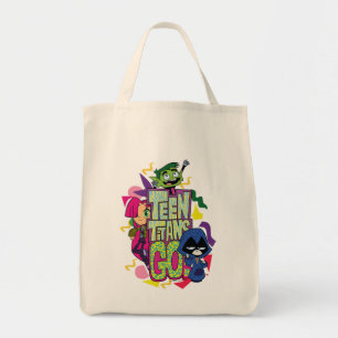 Bolso De Tela ¡Los titanes adolescentes van! De los "logotipo