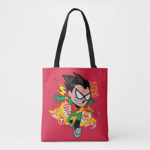 Bolso De Tela ¡Los titanes adolescentes van! gráfico del arsen