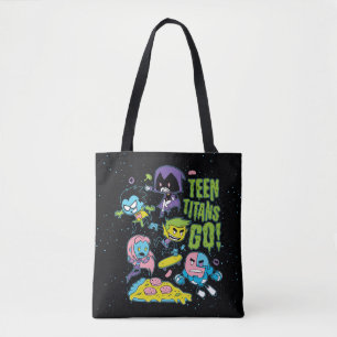 Bolso De Tela ¡Los titanes adolescentes van! gráfico Gnarly de